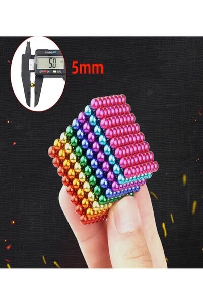 RICHIE Boncuk mıknatıs oyunu manyetik lego neocube 216 5mm zeka oyuncağı stres bilye