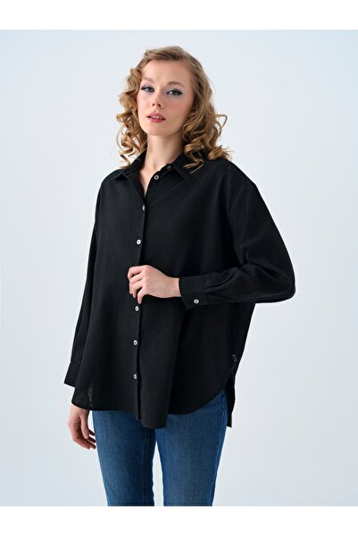 Loft Loose Fit Kadın Gömlek U.kol