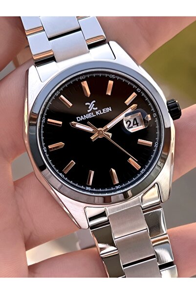 Daniel Klein 24 Ay Garantili Takvimli Çelik Kordon 30 Mt Suya Dayanaklı Erkek Kol Saati
