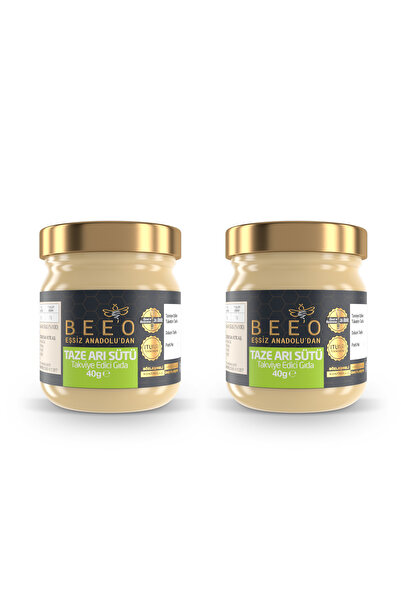 BEE'O 2'li Taze Arı Sütü Paketi