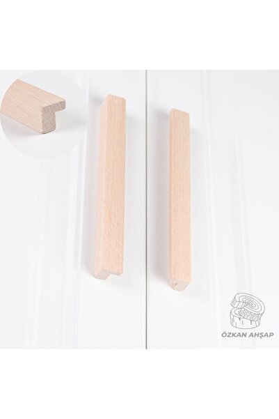 KOÇSAN 224 mm (22,4 cm) Mâner din lemn Mobilier de bucătărie de lux Mâner sertar dulap