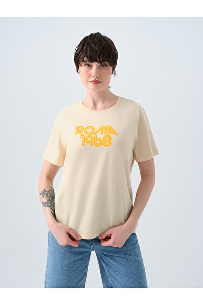 Loft Women's Regular Fit T-Shirt - Sleeves