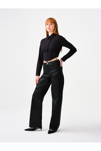 Loft Slim Fit Γυναικείο πουκάμισο U.sleeve