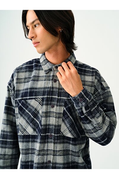 Loft Oversize Fit Erkek Gömlek U.kol
