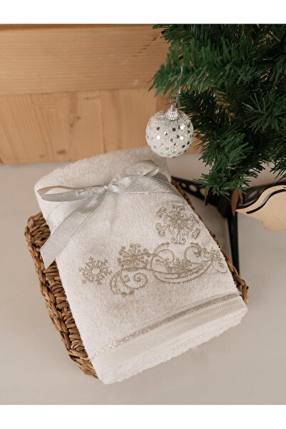 Baveno Pamuklu 2'li 40x70 cm Modern & Şık Hediyelik Havlu Seti