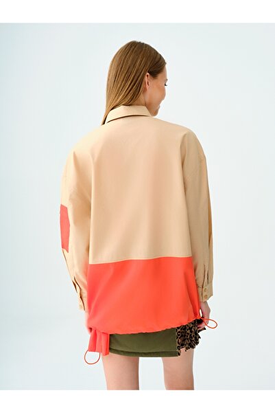 Loft Oversize Fit Kadın Gömlek U.kol