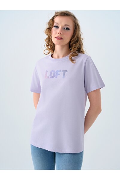 Loft Women's Regular Fit T-Shirt - Sleeves