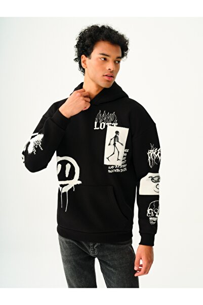 Loft Oversize Erkek Sweatshirt