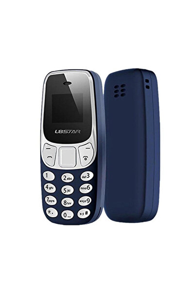 TEHNOSHOP Мини телефон с две SIM карти, 7x3см, Bluetooth, руманско меню, ултр...