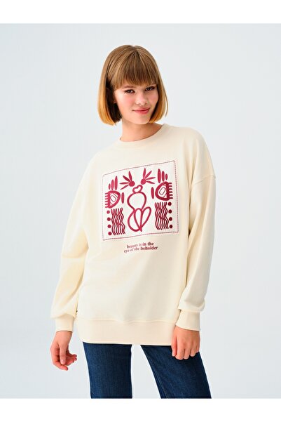 Loft Loose Fit Kadın Sweatshirt