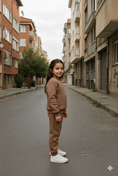 DUBLİNO KİDS ДЕТСКИ ТРИЧЕТЕН ПЛЕТЕН КОМПЛЕКТ ЗА МОМЧЕТА И МОМИЧЕТА С КЪСА РЪКАВНА БУЗА И ПАНТАЛОНИ С ЕЛАСТИЧНИ МАНШЕТИ