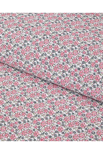 English Home Bright Floral Ecosoft Çift Kişilik Pike 200x220 cm Pembe