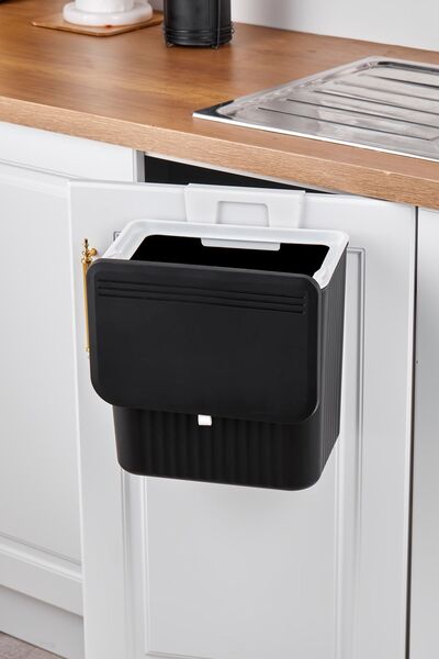 origa 15 Lt Mutfak Tezgah Üstü Ve Dolap Askılı Çöp Kovası