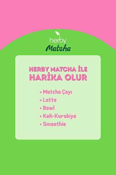 Herby Premium Matcha Deneme Paketi
