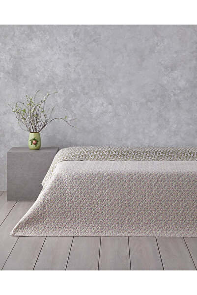 English Home Blossom Harmony Tek Kişilik Çok Amaçlı Örtü 160x220 cm Lila