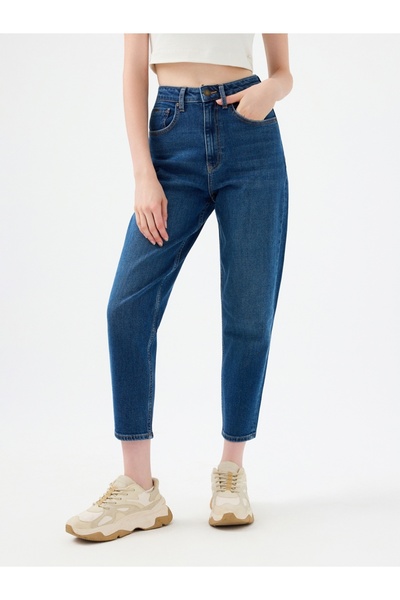 Loft Mom Slim Fit Kadın Pantolon