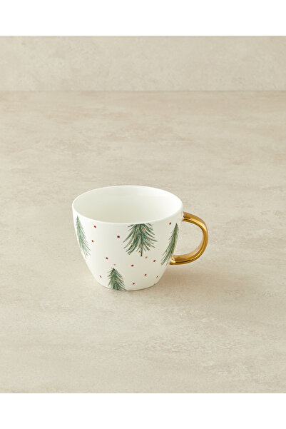 English Home Joyful Pine New Bone China Mug 430 ml Red - Green