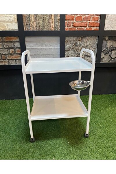 NASİP MEDİKAL Pansuman Arabası Alet Ve Pansuman Arabaları 1 Adet Tas Hediyeli