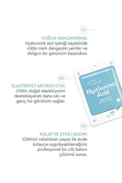 Mjcare 5'li Karışık Yüz Maskesi