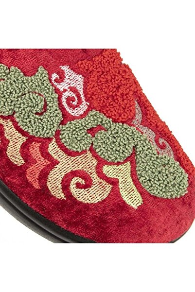 Muya Kastra Anatomical Sole Embroidered Women's House Slippers