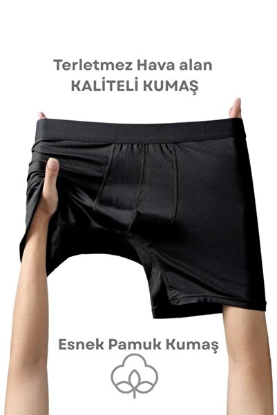 CNT Erkek 6 Adet Pamuklu Likralı Özel Kutusunda Premium Kaliteli Boxer