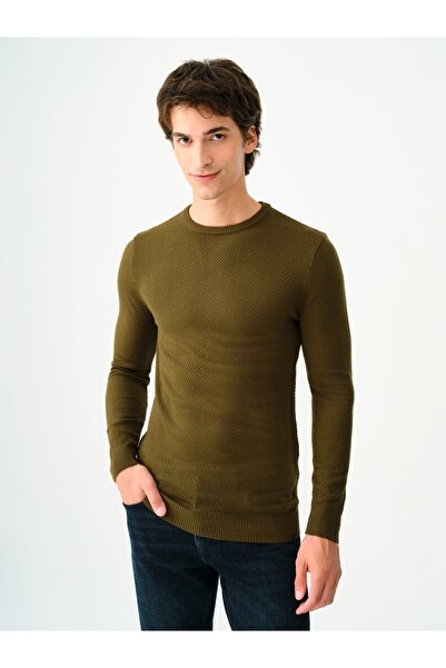 Loft Ανδρικό πουλόβερ Khaki LF 2030179