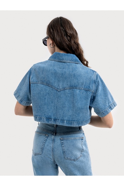 Loft Regular Fit Kadın Gömlek K.kol