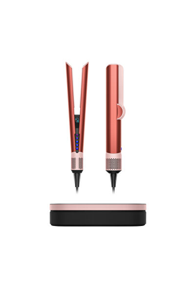 DYSON مكواة فرد الشعر Airstrait™ - برونزي فراولة ووردي خدود