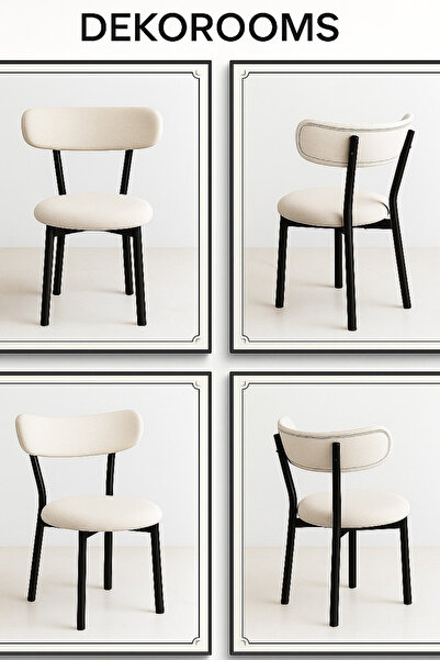 Dekoroom's Dekorooms, D Teddy Sandalye, 4 adet