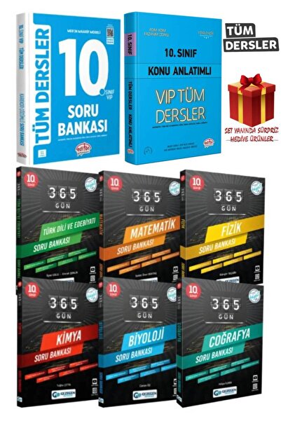 Editör Yayınevi 10. Sınıf Soru Bankası+ Beceri Temelli Testler+Edebiyat+Matematik+Fizik+Kimya+Biyoloji+Coğrafya