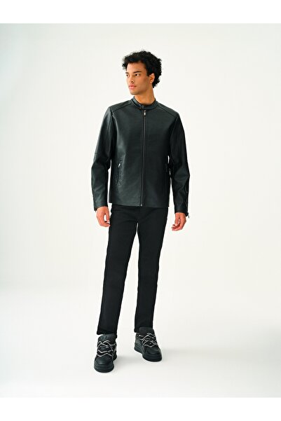 Loft Ανδρικό παλτό Pu - Κανονική εφαρμογή