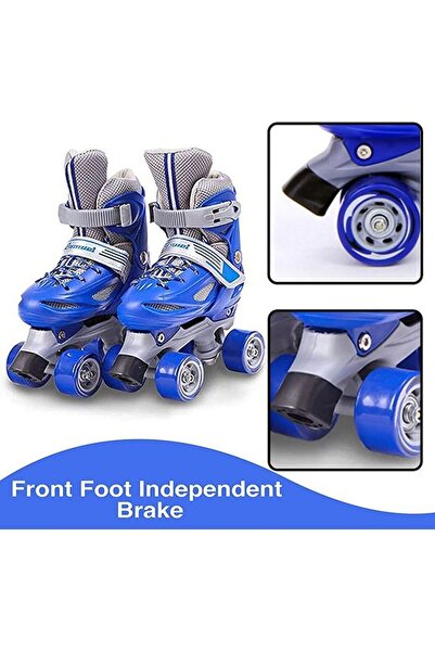fulina Roller Skates,4 Sizes Adjustable,with All Wheels Light up,Fun Illuminating for Girls & Kids