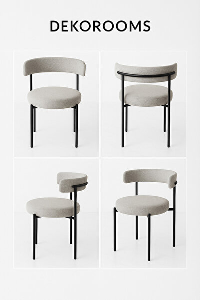 Dekoroom's Dekorooms,Teddy Sandalye,4 Adet