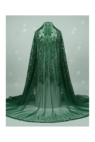 ARDSU Țesătură din tul brodat cu paiete Țesătură din tul cu paiete și mărgele...