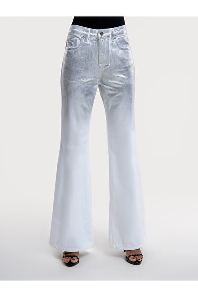 Loft Flare Slim Fit Kadın Pantolon