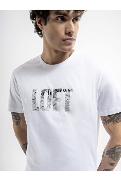 Loft Ανδρικό μπλουζάκι κανονικό μανίκι