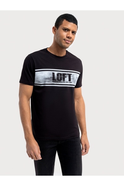 Loft Regular Fit Men's Tshirt Arm sleeve