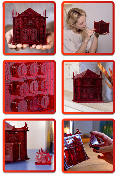 esc welt - House of the Dragon FireHeart - 3D Plexiglas Puzzle - Limited Collection