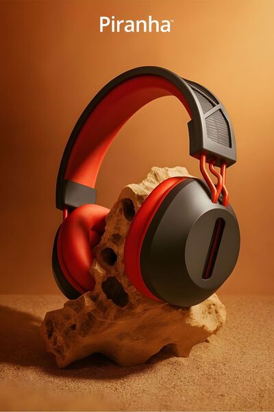 Piranha 2218 Güneş Enerjili Solar Kablosuz Kulak Üstü Kulaklık / Bluetooth / Şarj Edilebilir / Mikrofon /AUX