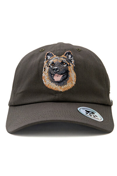 Trampoline German Shepherd Köpek Nakışlı Şapka - Hayvan Figürlü Şapka