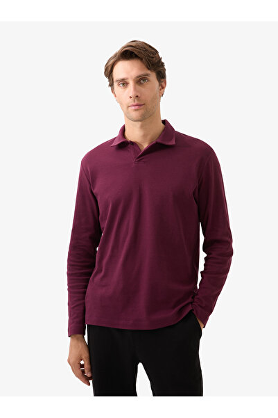 Blackspade Ανδρικό μπλουζάκι με λαιμόκοψη πόλο 40820 - Βουργουνδία