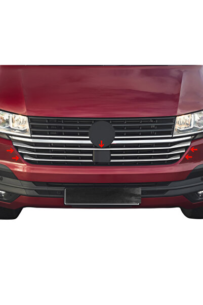 ACK Dizayn VW TRANSPORTER T6 2020+ KROM ÖN PANJUR ALT ÇITALAR A+