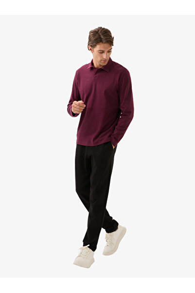 Blackspade Ανδρικό μπλουζάκι με λαιμόκοψη πόλο 40820 - Βουργουνδία