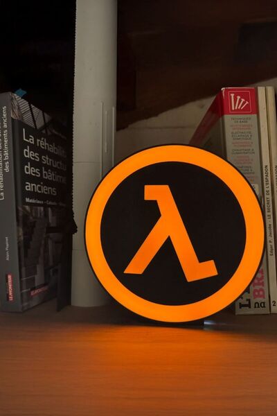 MEK Half Life Tasarımlı Dekoratif Aydınlatma LED Gece Lambası