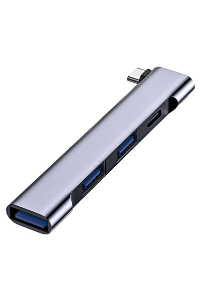 bovinox Type-C to USB Çoklayıcı USB 3.0 USB 2.0 4lü Çoklayıcı Portatif Kablosuz
