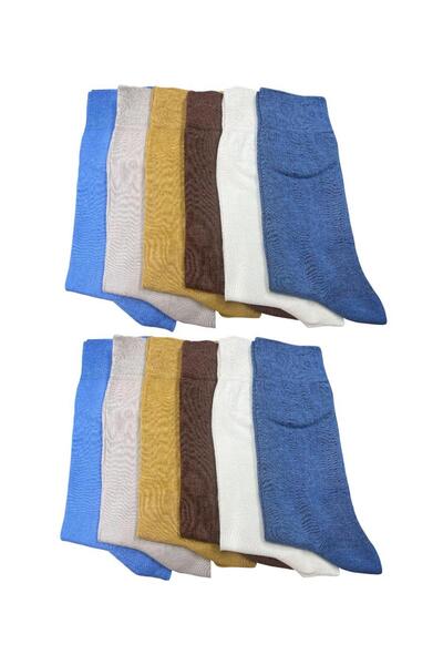 erceys Ανδρικές κλασικές λεπτές καλοκαιρινές πολύχρωμες κάλτσες από μπαμπού χ...