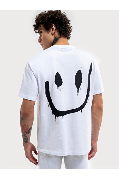 Loft Men's White T-Shirt - Lf2035366
