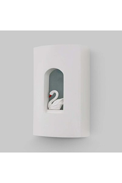 homelight Matte white stone interior wall appliqué