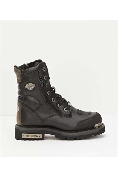 Harley Davidson Riddick Kadın Siyah Deri Bot