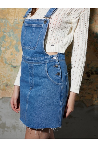 Loft Slim Fit Kadın Salopet